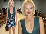 Mandatory Credit: Photo by Matt Baron/REX Shutterstock (5074275ei)\n Malin Akerman\n Diane Von Furstenberg show, Spring Summer 2016, New York Fashion Week, America - 13 Sep 2015\n \n